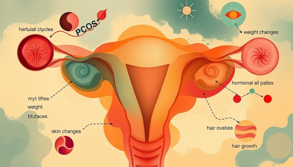 Symptoms of PCOS