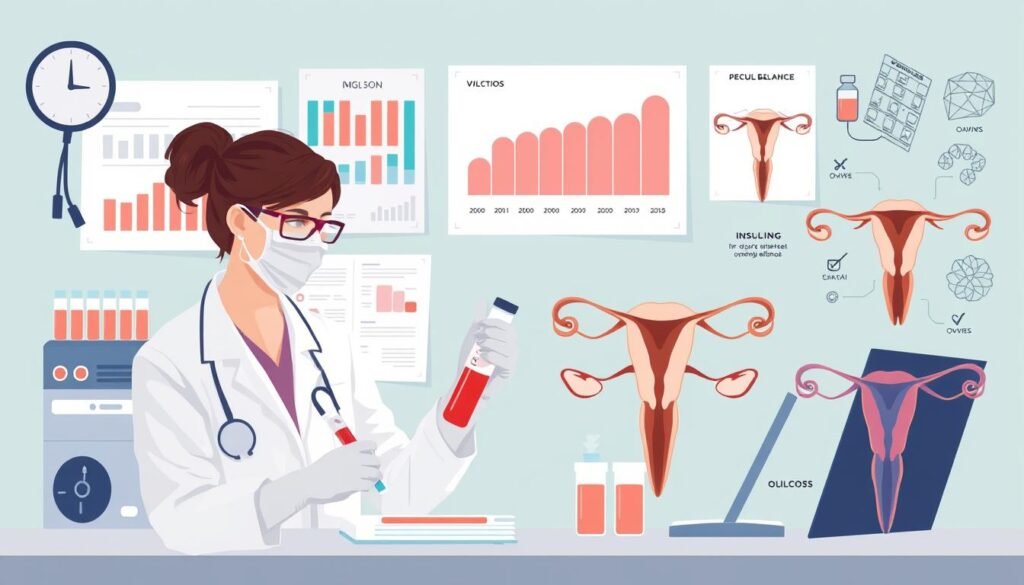 Diagnosis of insulin resistance in women with PCOS