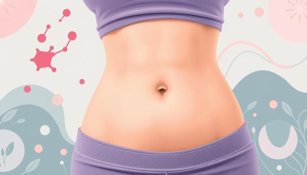 PCOS bloating