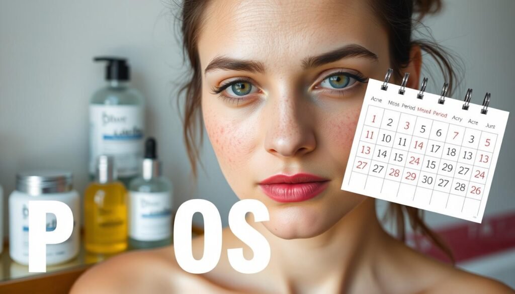 Symptoms of PCOS: Hirsutism, Acne, Irregular Periods