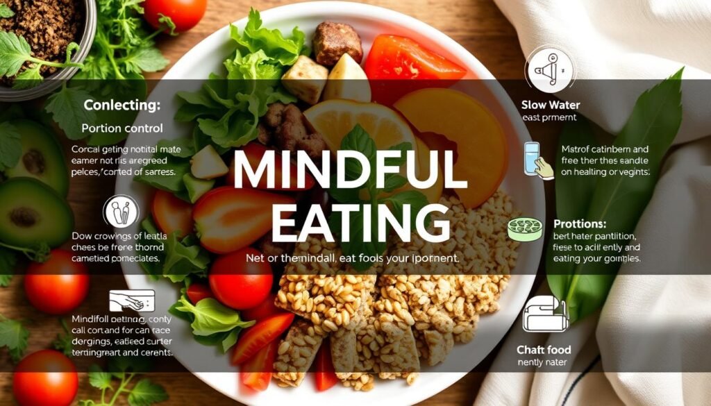 conscious eating habits infographic