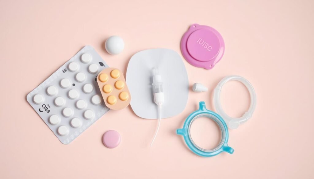 contraceptive types