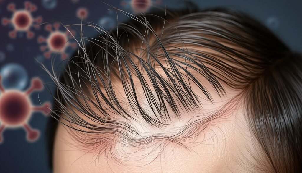 elevated androgens impact on hair follicle miniaturization
