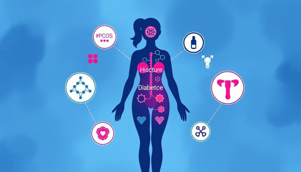 insulin resistance in women with PCOS and diabetes