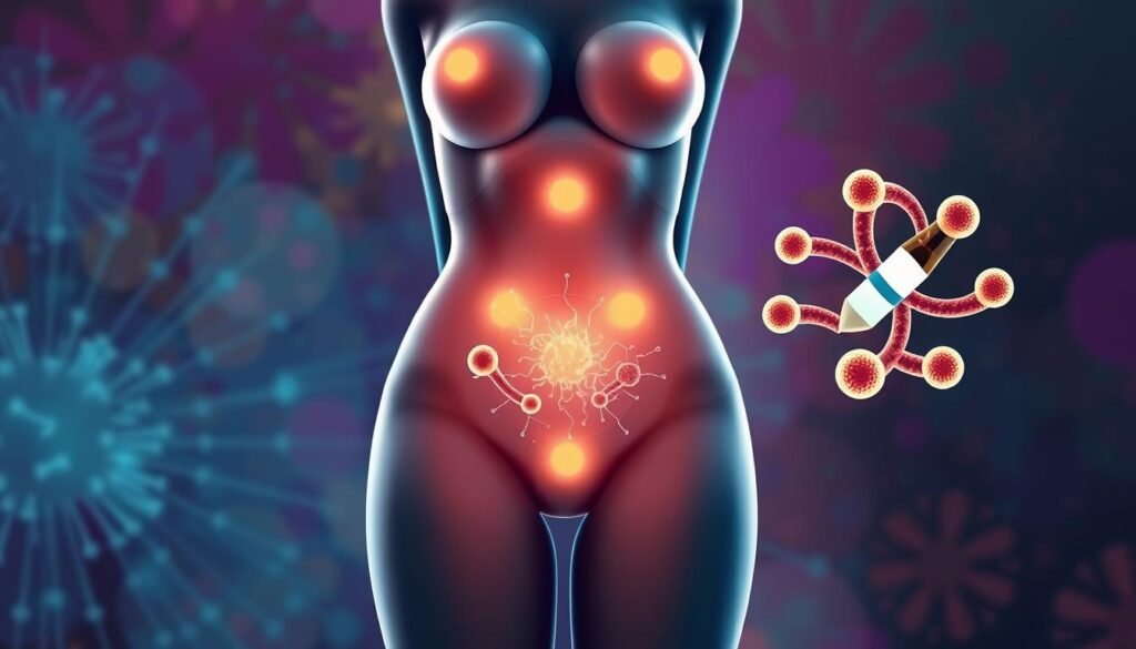 pcos belly