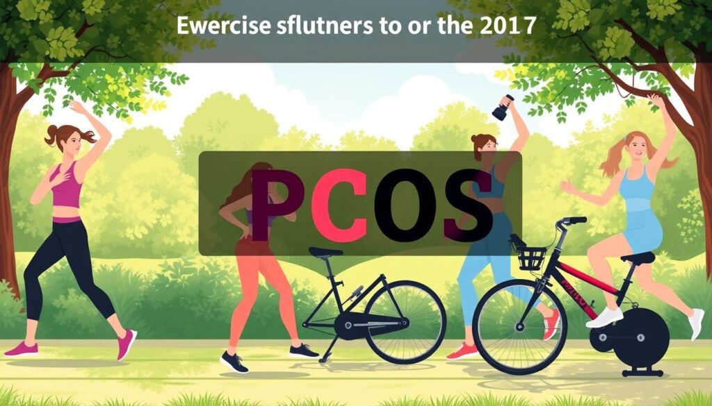 types of exercise for PCOS